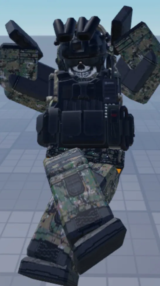 ai character: West/ghost background
