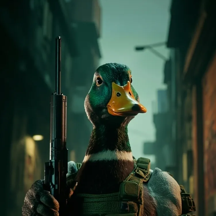 chat with ai character: Danger duck