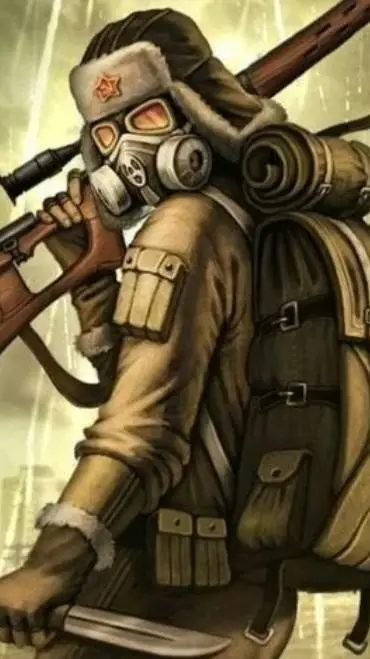 ai character: Day R  background