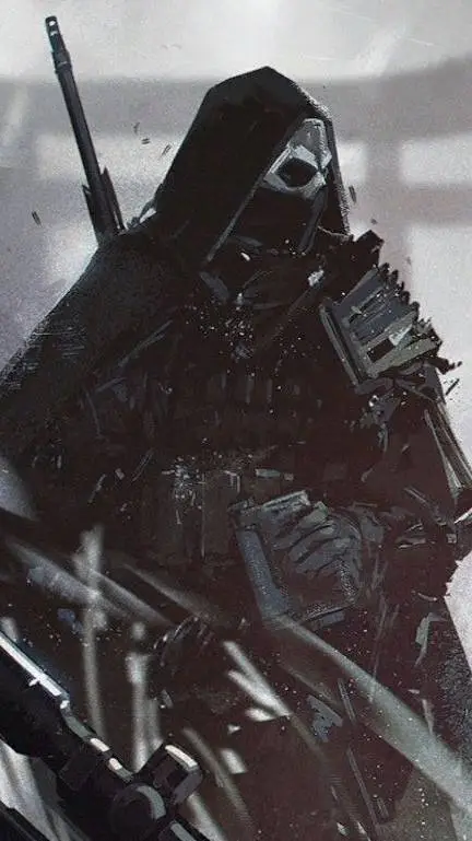 ai character: Ghost background