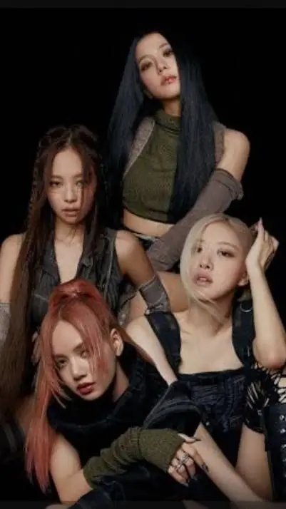 ai character: blackpink background