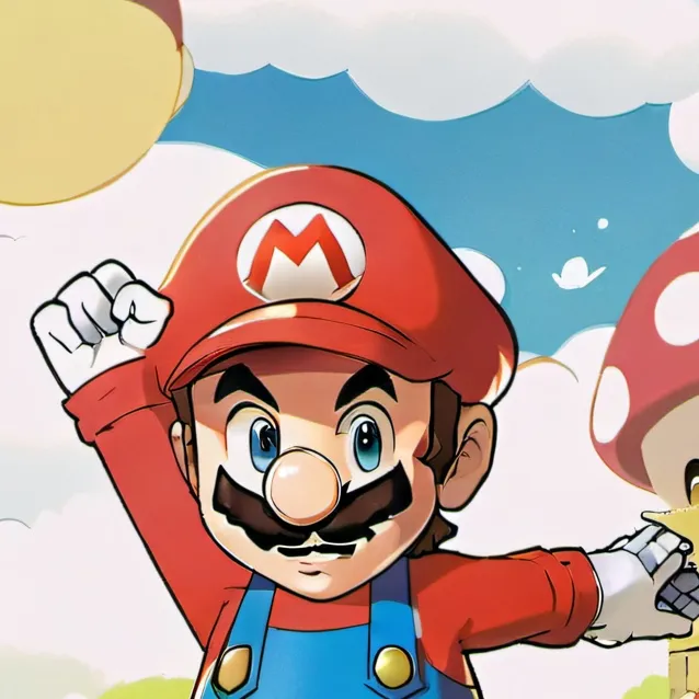 chat with ai character: Super Mario bros