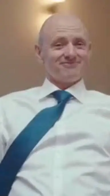 ai character: say letter background