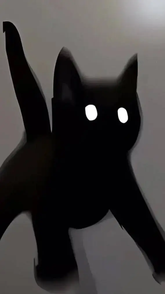ai character: MHA black cat background