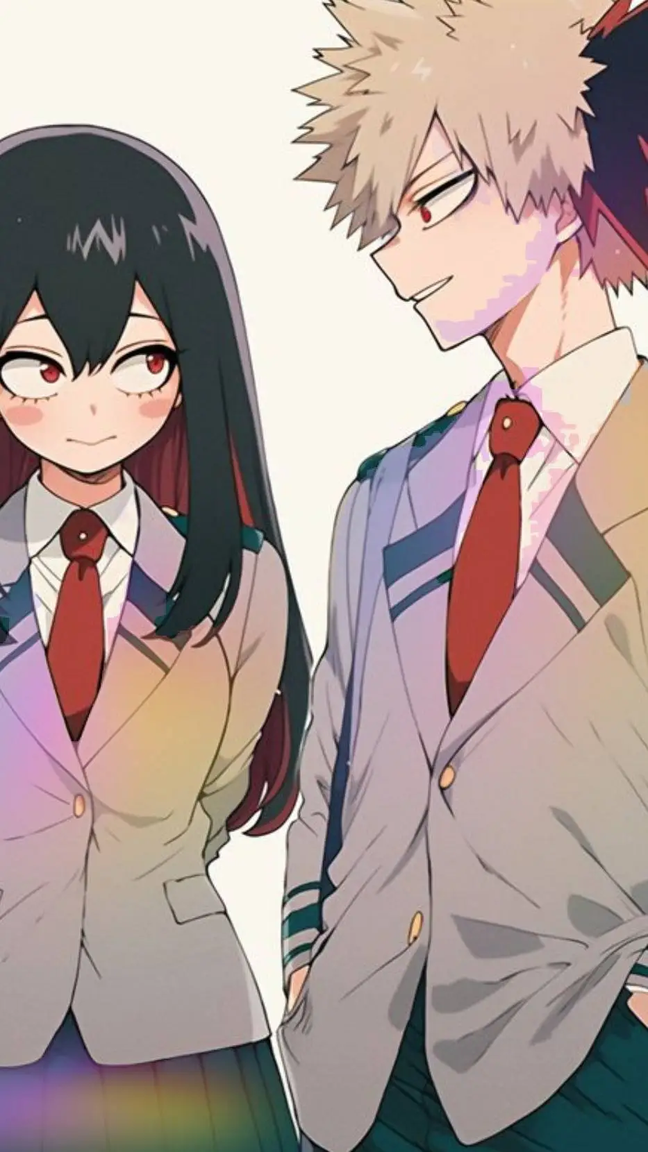 ai character: ❤️‍🔥Bakugo x You✨️ background