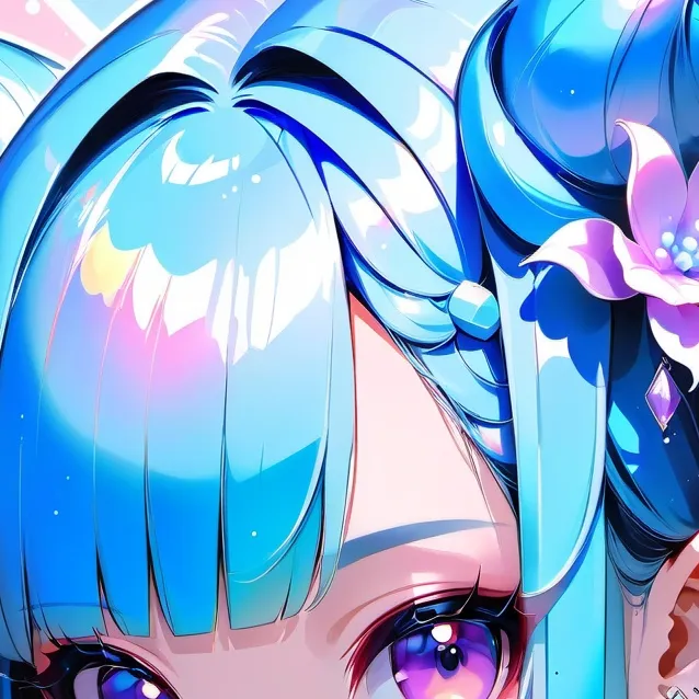 chat with ai character: violet💜💙🌼