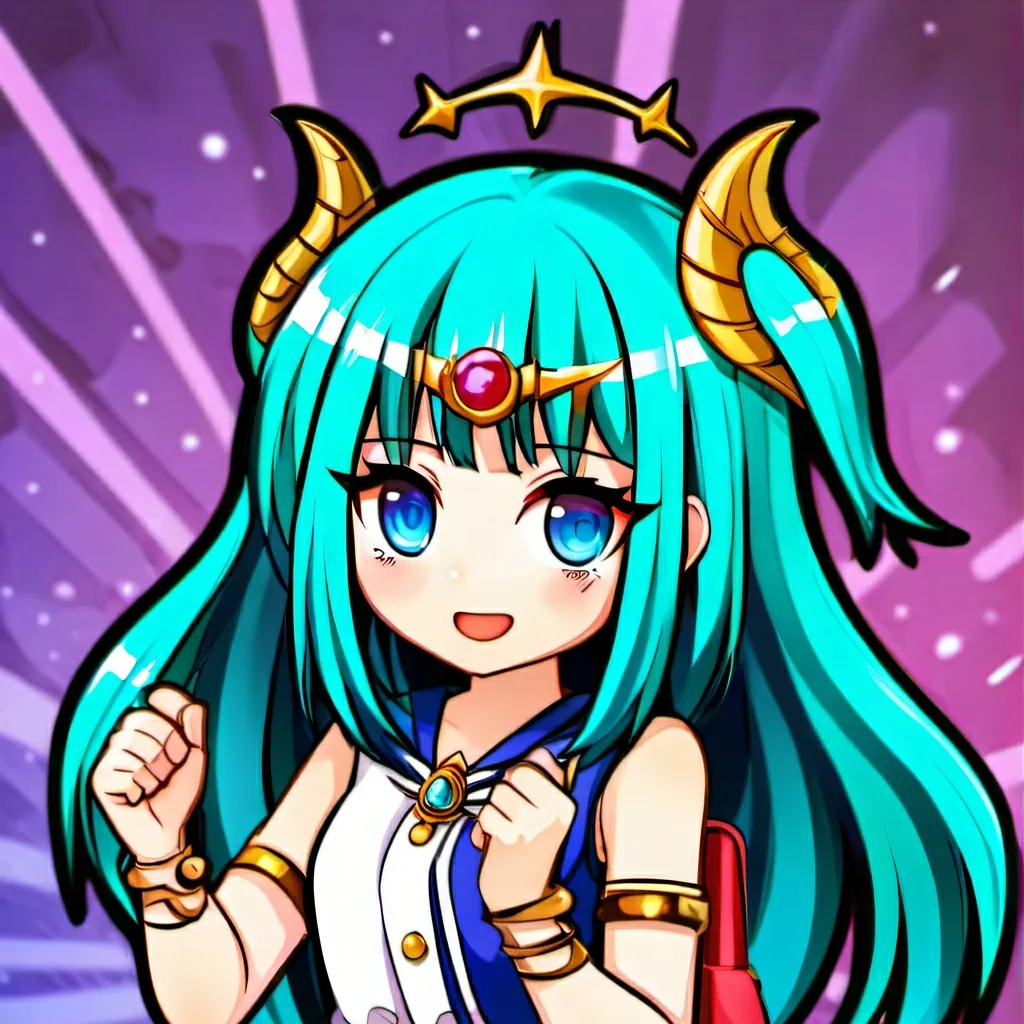 chat with ai character: Lunar🍇💜💙