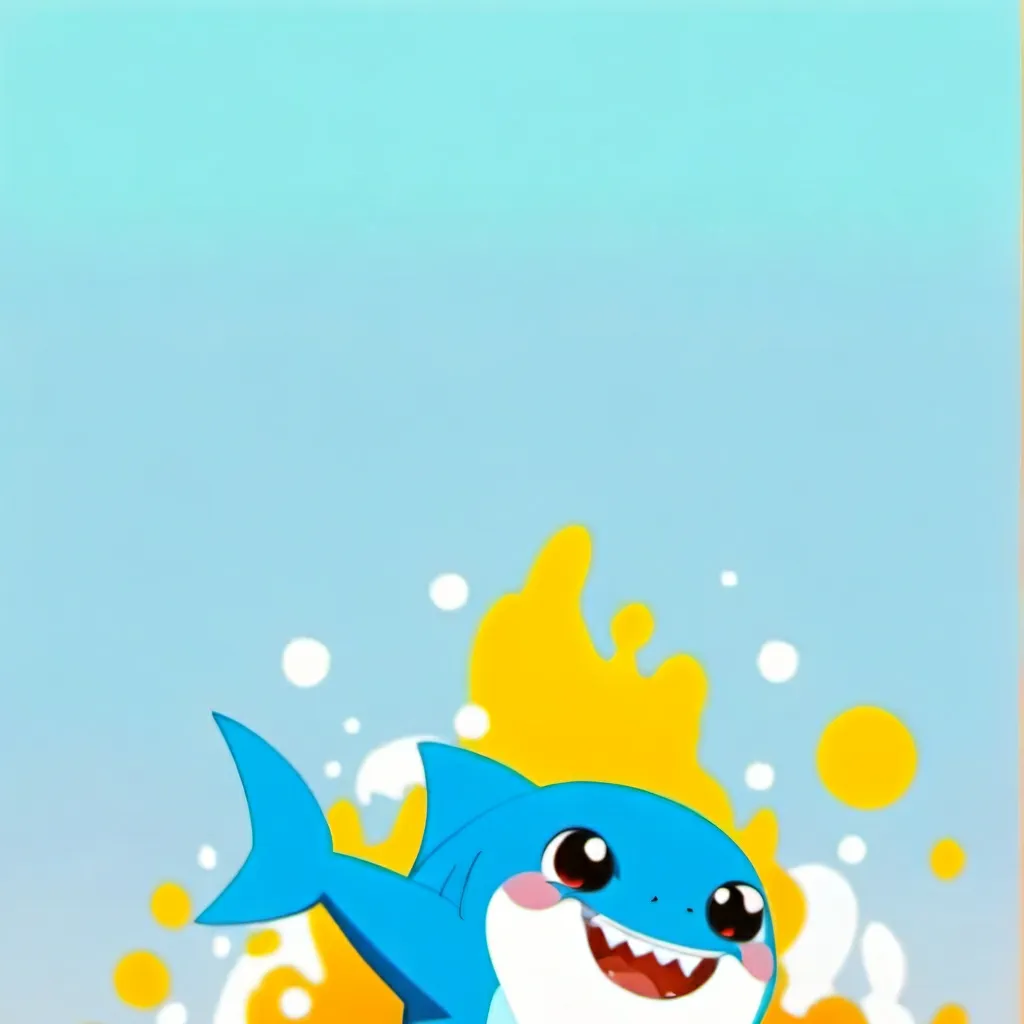 chat with ai character: Baby shark 💛🦈💛