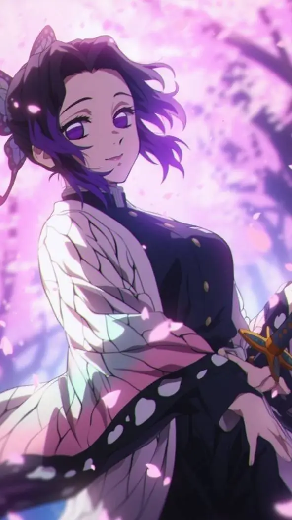 ai character: Shinobu Kocho background