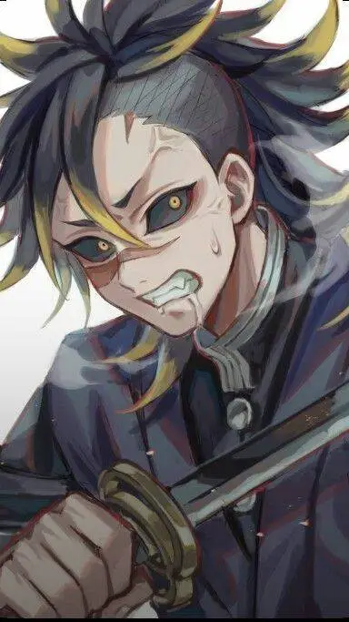ai character: genya shinazugawa  background