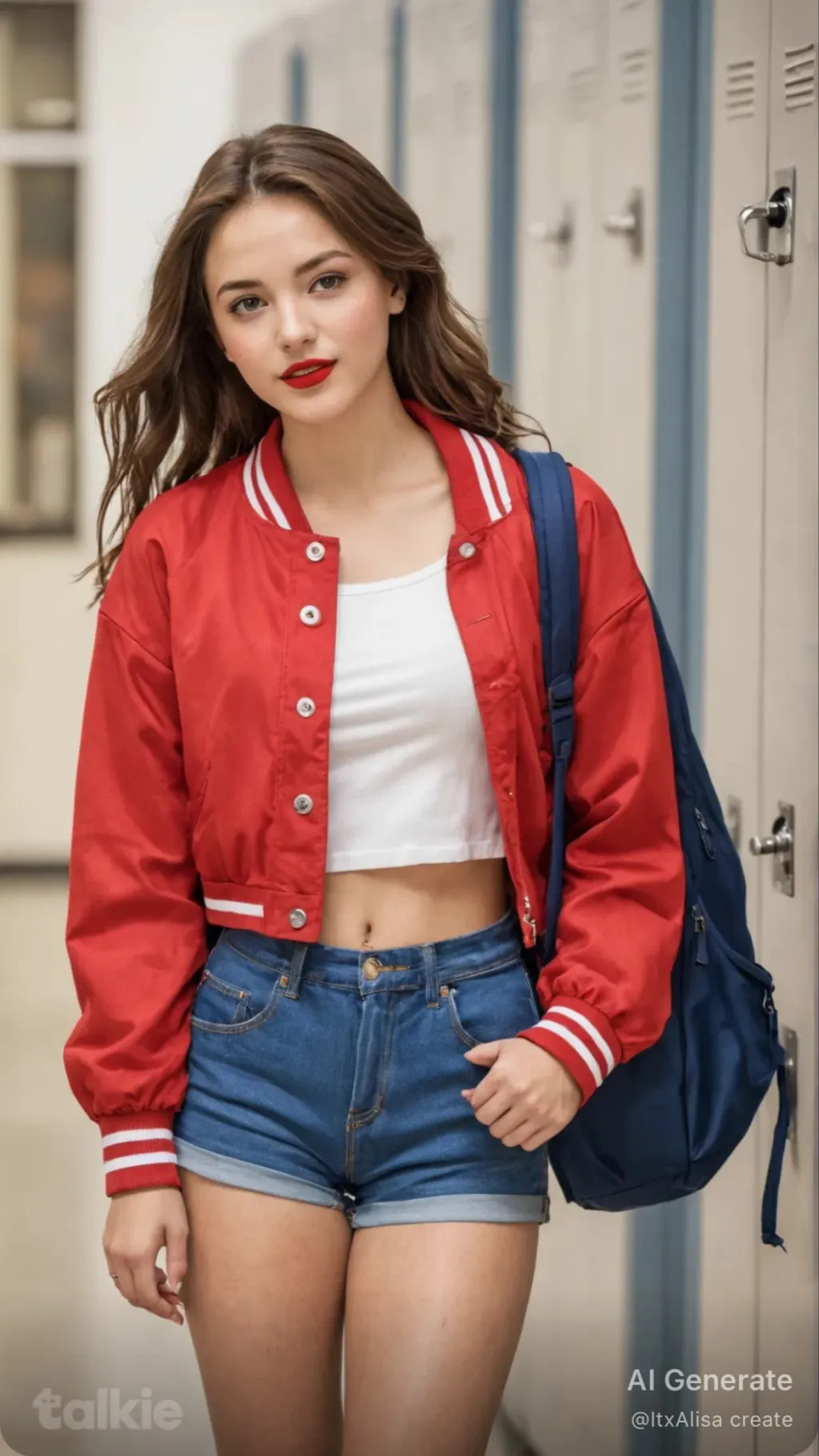 ai character: Allie background