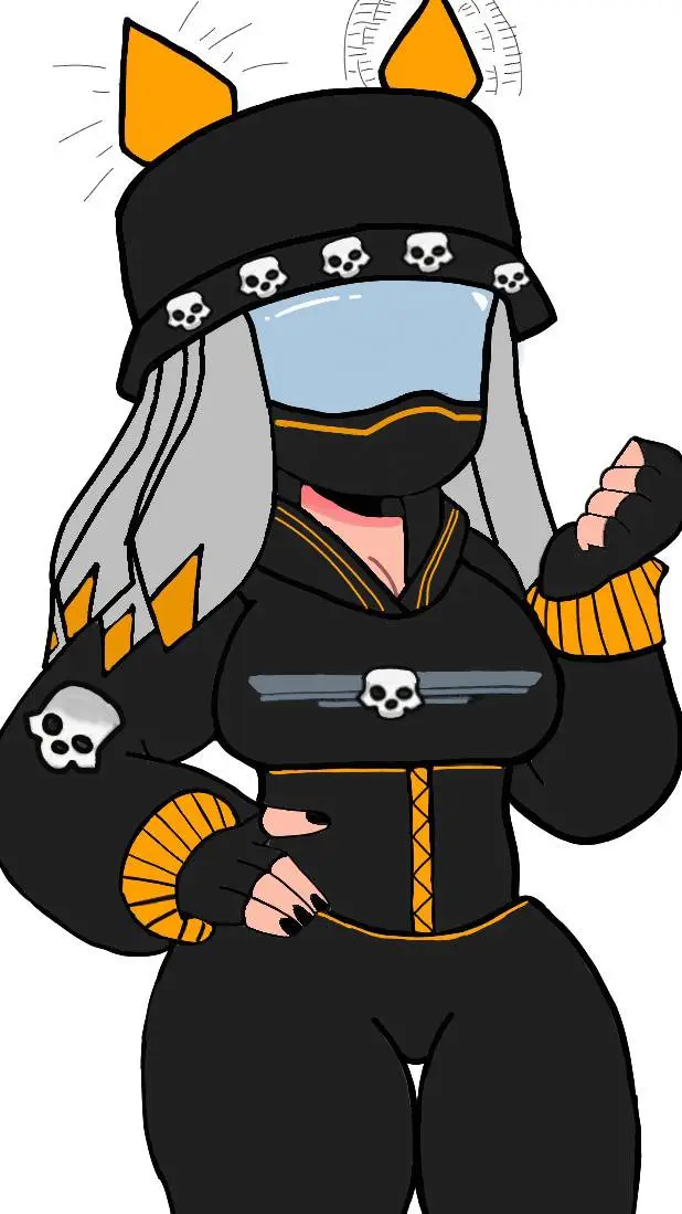 ai character: 💛Skulline💀 background