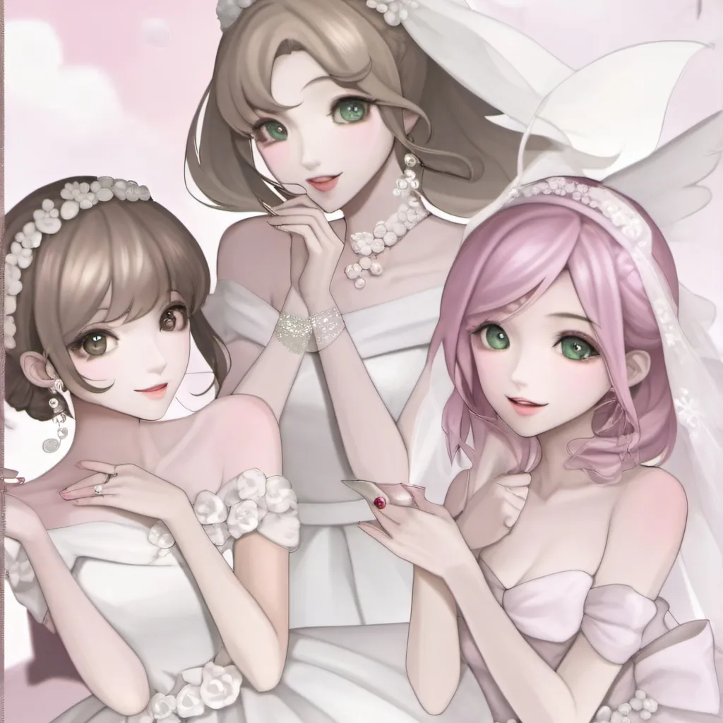 chat with ai character: 3 wifes