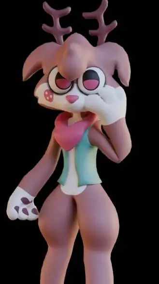ai character: ginger  background