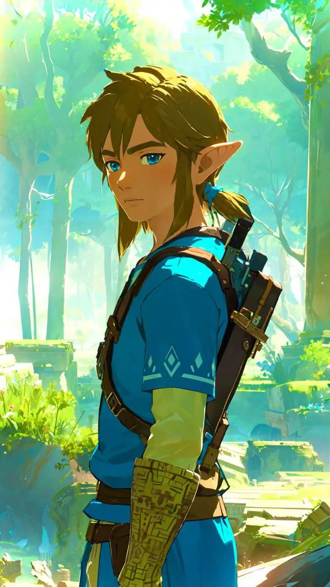 ai character: Link background