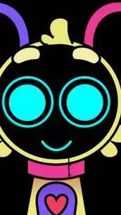 ai character: Bytes background