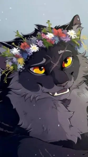 ai character: ★Yellow fang★ background