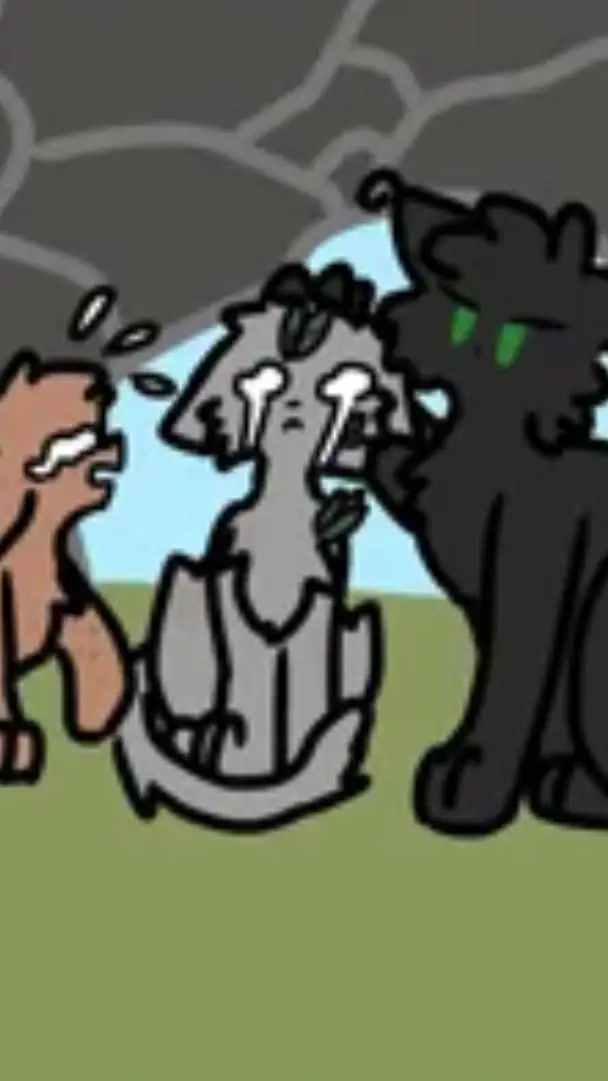 ai character: Gray paw (after) 2 background