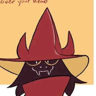 chat with ai character: fell ralsei