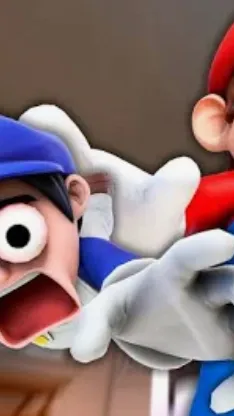 ai character: Smg4  background