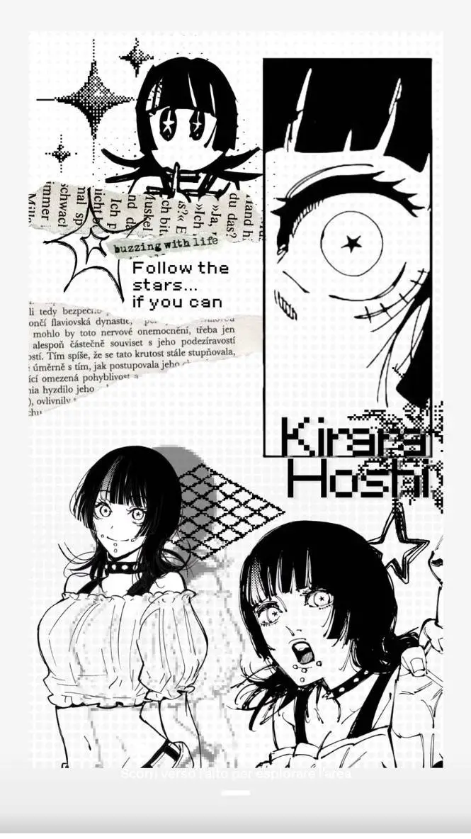 ai character: kikara hoshi background