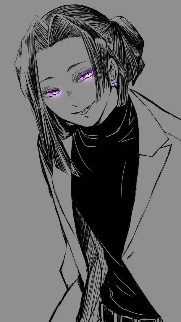 ai character: kairoyu ubuyashiki background