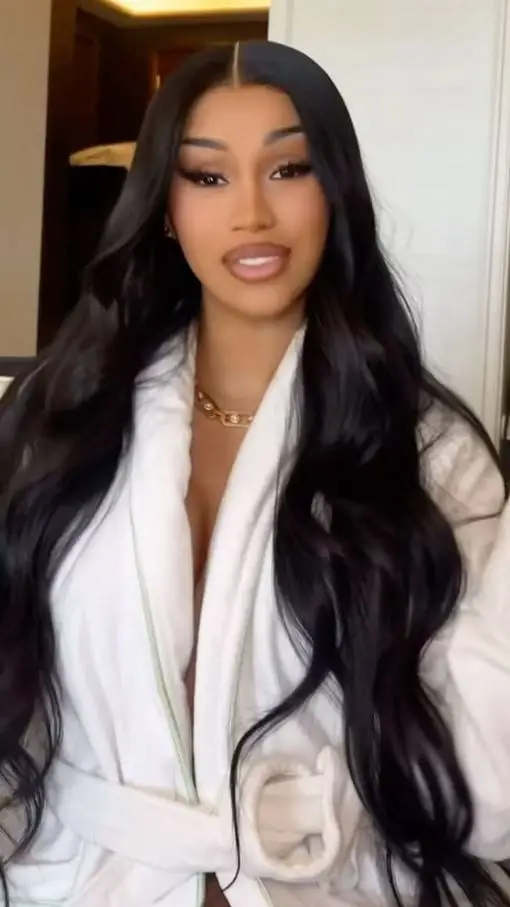 ai character: Cardi B background