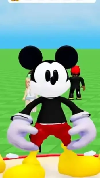ai character: Mickey munch background