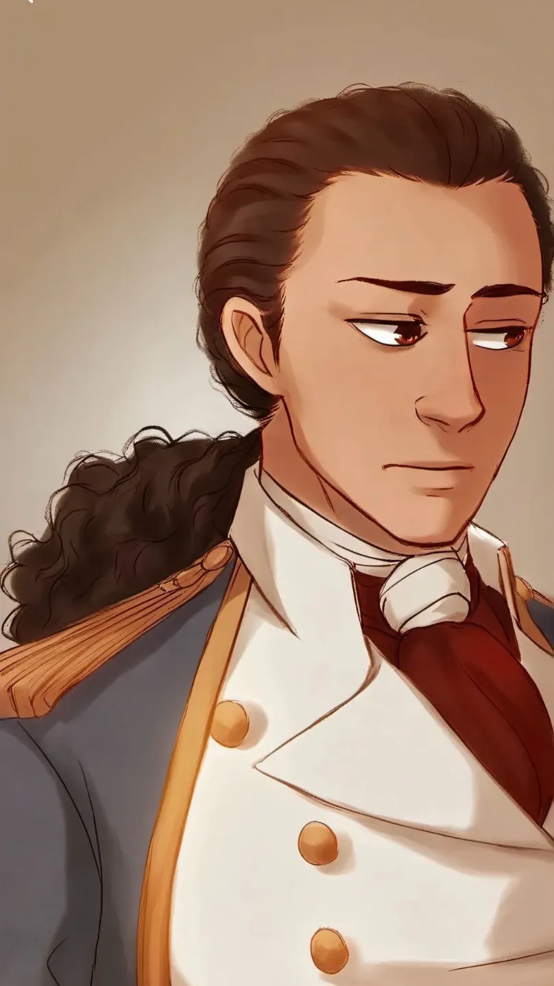ai character: John laurens! ❤️ background
