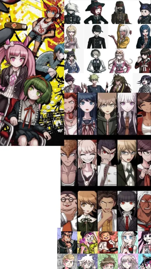 ai character: Danganronoa home! background