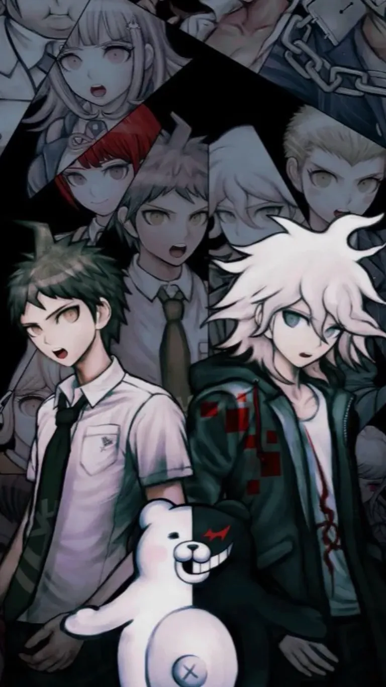 ai character: DANGANRONPA EDITS2 background