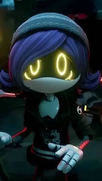 ai character: uzi cyn background