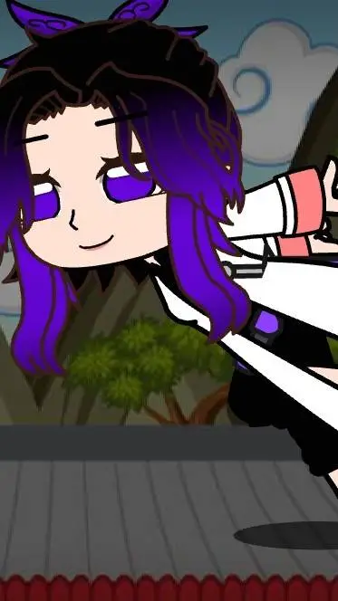 ai character: шиноб gacha background