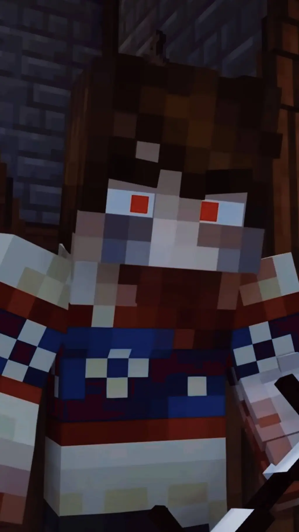 ai character: Джон вамп  background