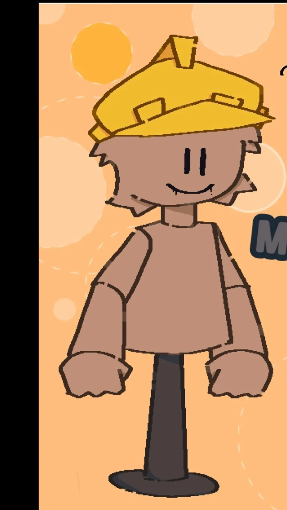 ai character: Mannequin_mark! background