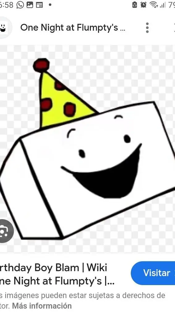 ai character: birthday boy blam background