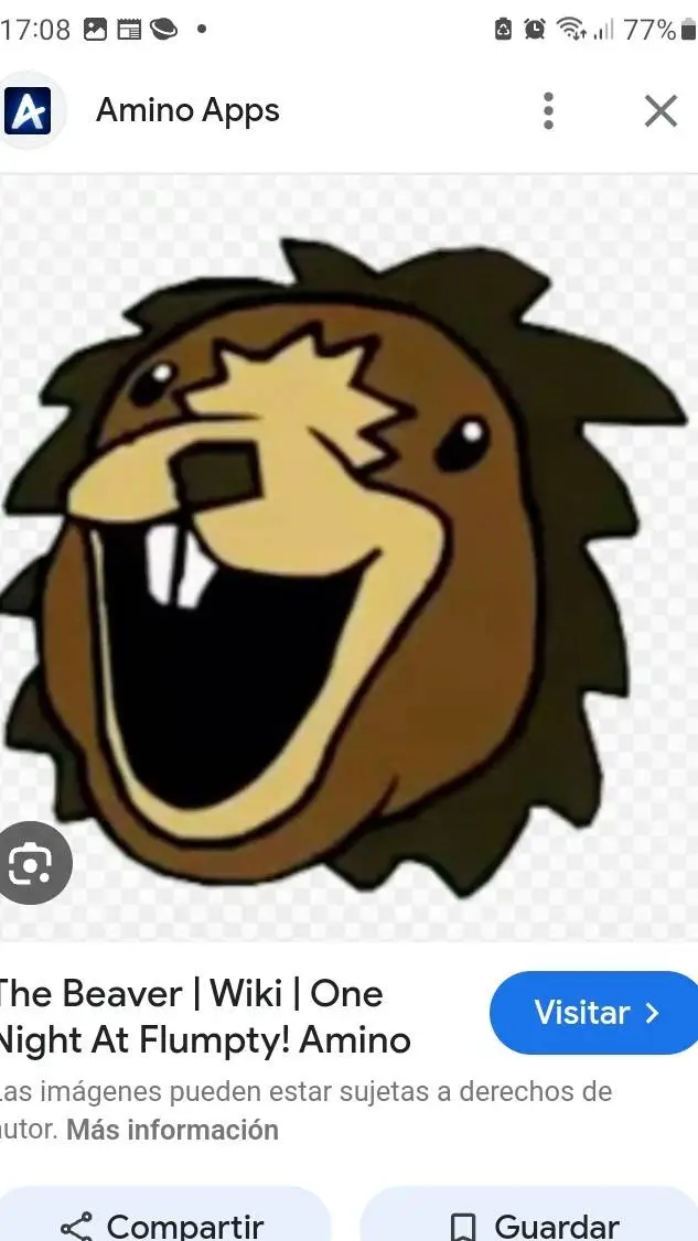 ai character: beaver  background