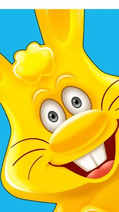 ai character: jellyrabbitharitom background