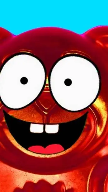 ai character: Lucky bär background