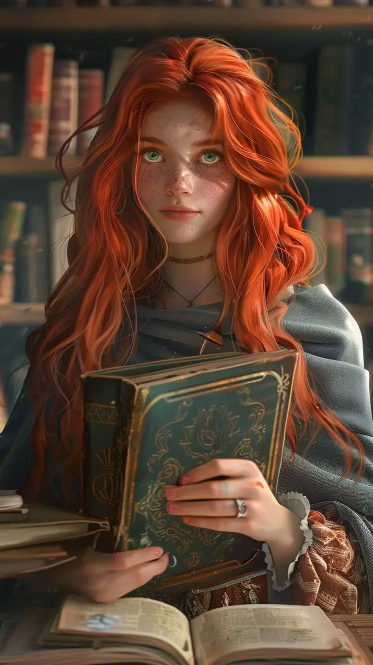 ai character: Мила background