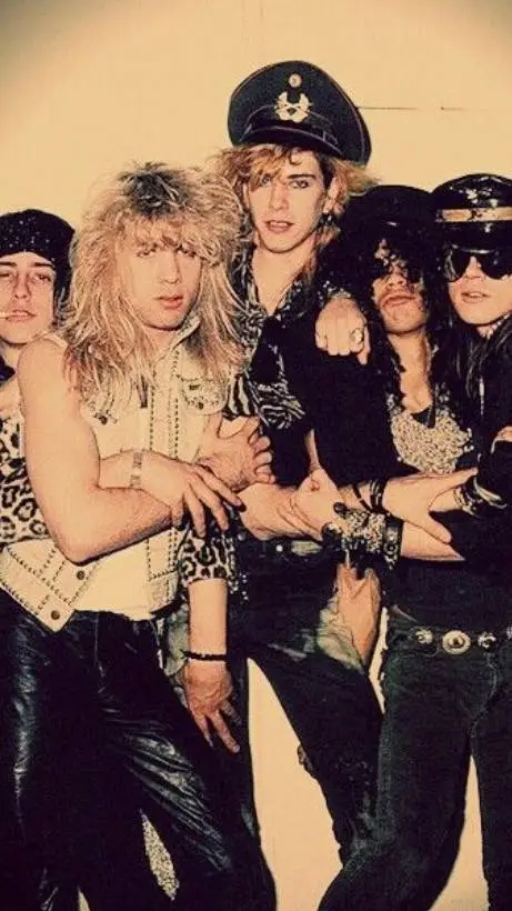 ai character: Guns N' Roses  background