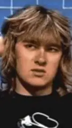 ai character: Joe Elliott  background