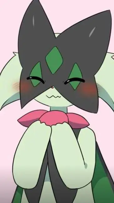 ai character: Meowscarada background