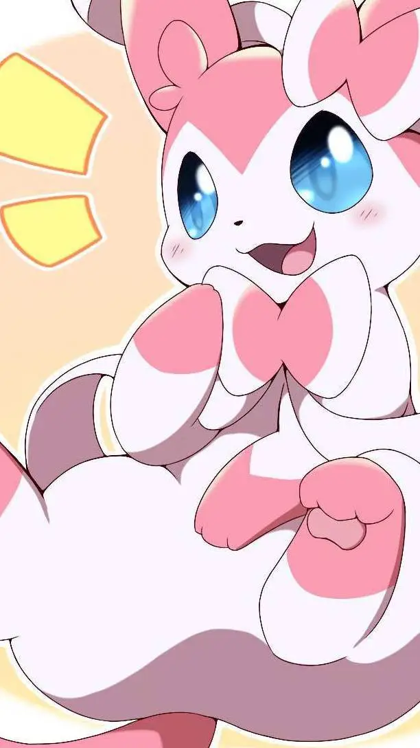 ai character: Sylveon 💫 background