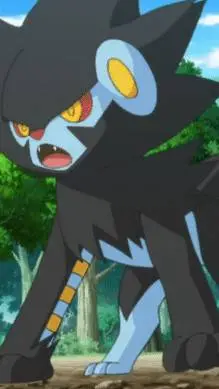 ai character: Luxray  background