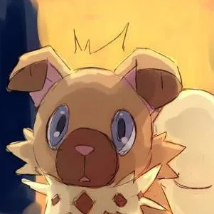 chat with ai character: Rockruff 