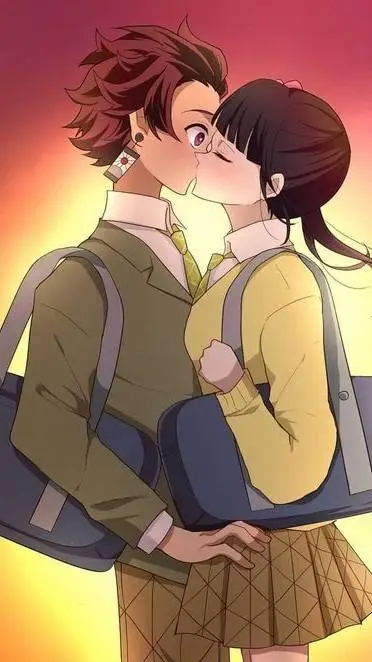 ai character: Baiser de l amour  background