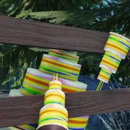 chat with ai character: cake monster