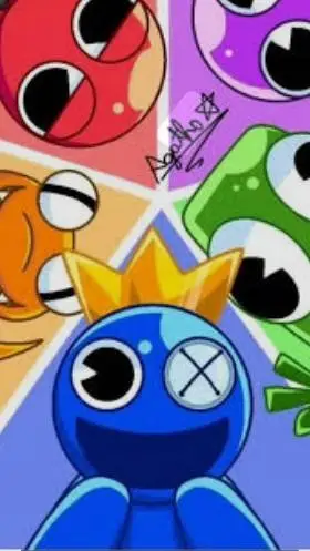 ai character: Blue y sus amigos, background