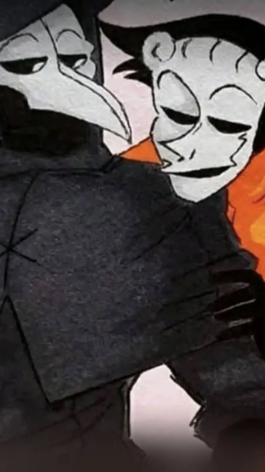 ai character: scp 035 x scp 049 background